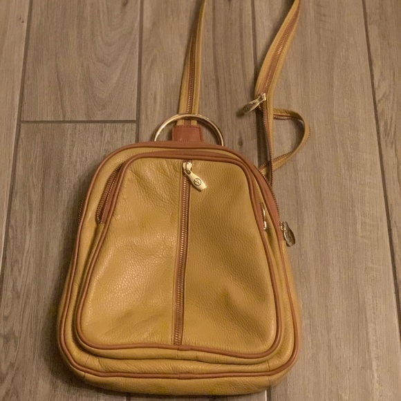 Valentina Bags Valentina Genuine Leather Backpack Purse Poshmark